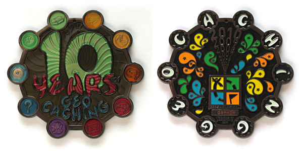 10 years of geocaching xxle